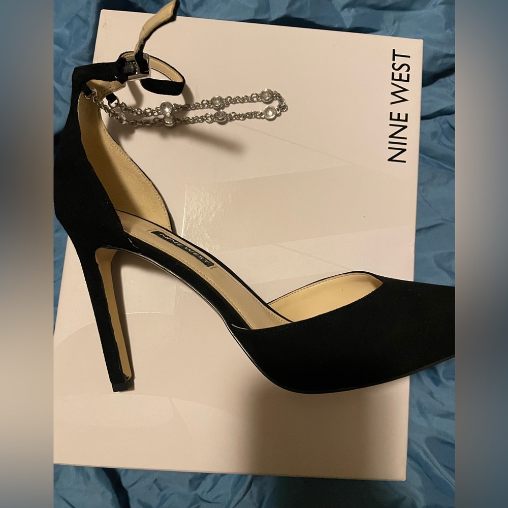Nine West Talula Two-Piece Chained Pumps